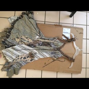 Handmade OOAK  Patchwork Boho Dress